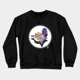 Flying to the Moon Crewneck Sweatshirt